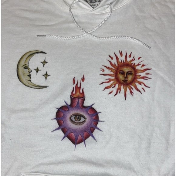 MBM Gallery Body of fire, soul of ice art Marcos Alvarado Lightweight Hoodie L - Picture 4 of 9